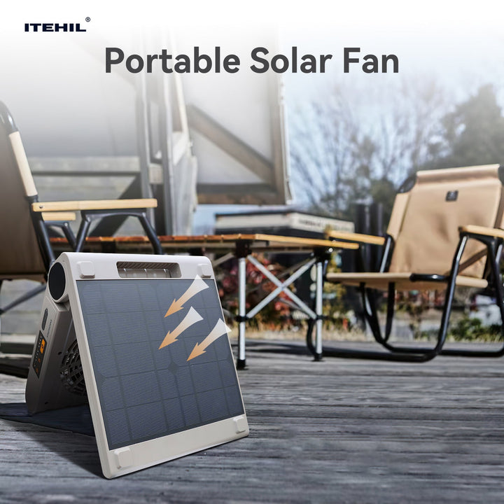 Gazebo Solar Fan